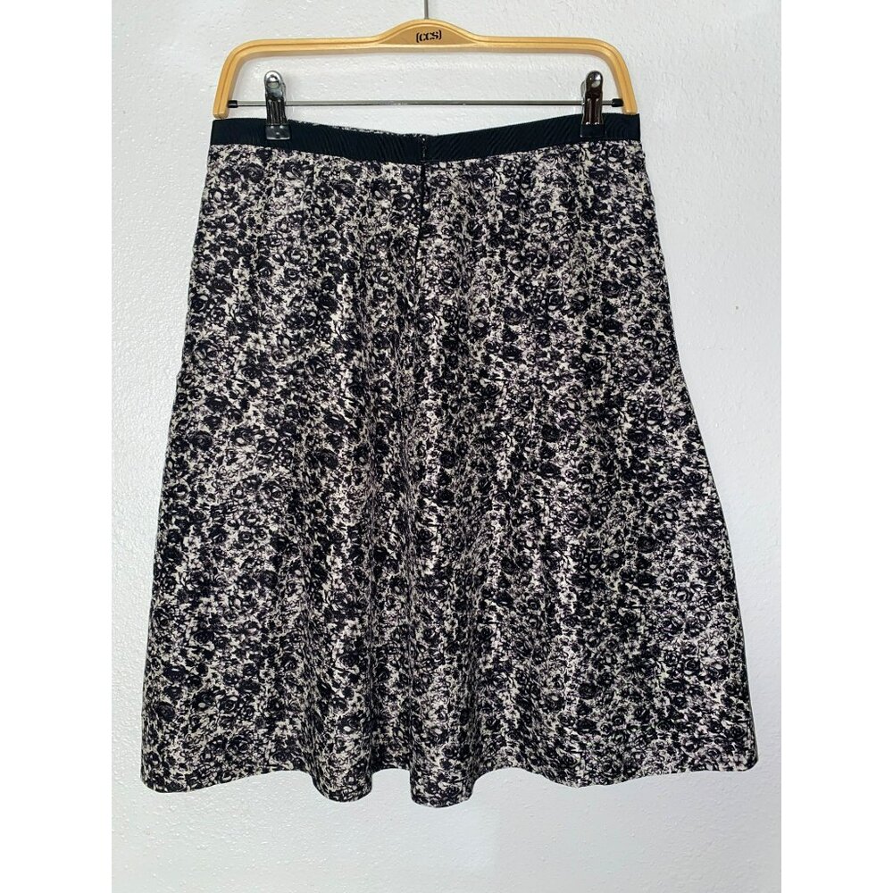 Vintage Banana Republic Silk Floral Skirt Size 10 - Picture 2 of 7